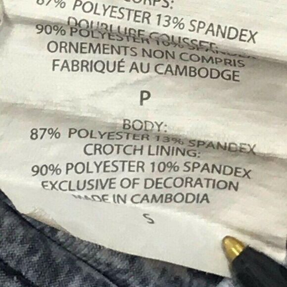 Champion Womens Double Dry Leggings Size Small Gray‎ Capri Workout Pants - Picture 6 of 7